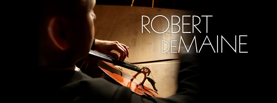 Robert deMaine, Concert Cellist